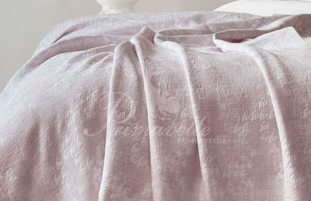 Покрывало Seline сухая роза