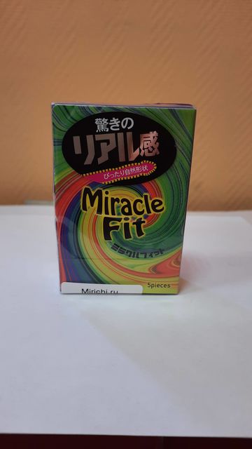 Презервативы Sagami Miracle FiT, 5шт.