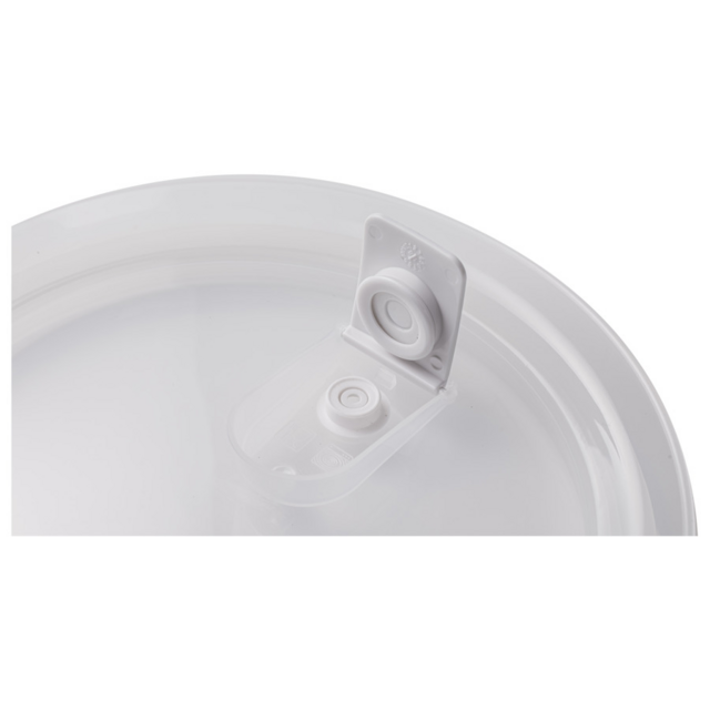 Форма для запекания круглая с герметичной крышкой Esprit de cuisine d22 см, малиновая, 1,9 л