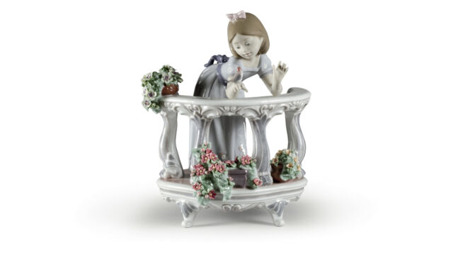 Фигурка Lladro Утренняя песня 24х18 см, фарфор