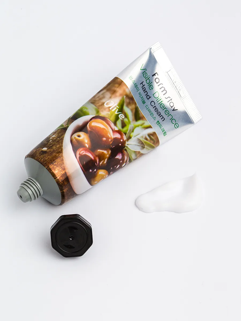 Крем для рук и ногтей FarmStay Olive Intensive Moisture Hand Nail Cream, с экстрактом оливы, 100 мл