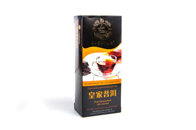 Shennun Пуэр Дворцовый чай черный, 1.8 г х 25