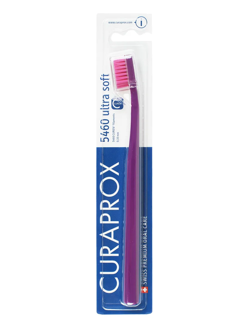 Зубная щетка Curaprox Ultrasoft фиолетовая, d0.10мм