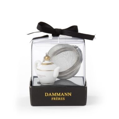 Подарочный набор чая Dammann Allures (Аллюр), 4 баночки по 30 г + инфузор