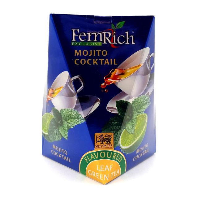 Чай FemRich зеленый Мохито, 100г