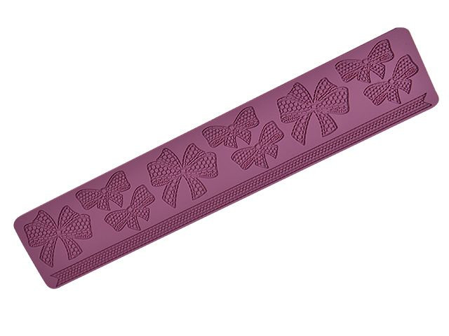 8464 FISSMAN Коврик для мастики текстурный 39x8см (силикон)