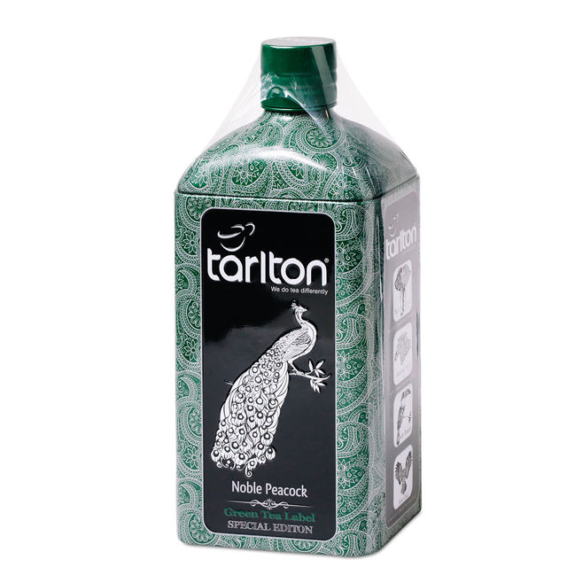 Чай зелёный Tarlton Благородный павлин, жестяная банка, 150 г