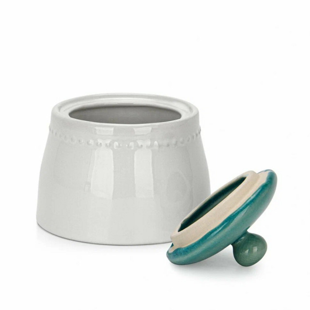 6231 FISSMAN Сахарница CELINE 450мл, цвет Лазурный (керамика)