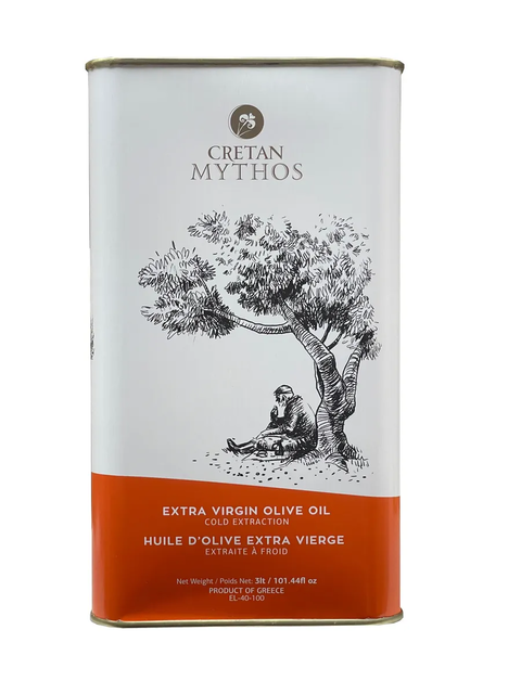 Cretan Mythos оливковое масло Extra Virgin с о.Крит 3л жесть