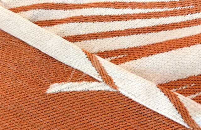 Покрывало Tangle терракотовый, размер 180х220