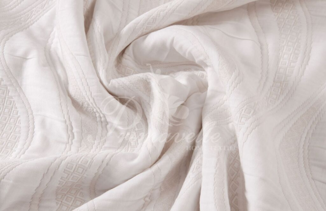 Покрывало Seline кремовый