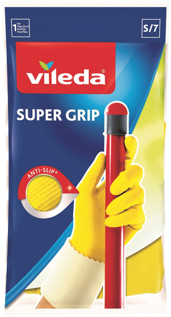 ВИЛЕДА Перчатки Super Grip (Супер Грип) с хлопком, размер S