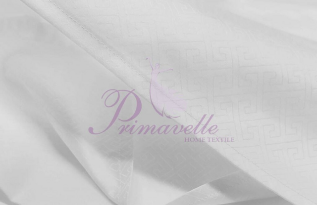 Наволочка из сатина-жаккарда с ушками Вензель, размер 52x74