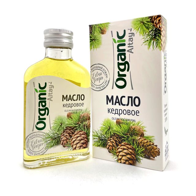 Масло Organic Altay кедрового ореха, 100мл