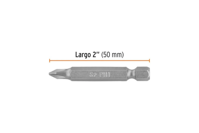 Набор бит Phillips PH1 50 мм 15 шт