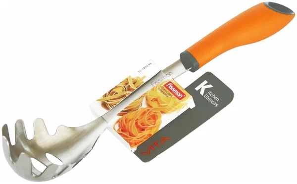 1297 FISSMAN Ложка для спагетти VITA 32см (нерж.сталь)