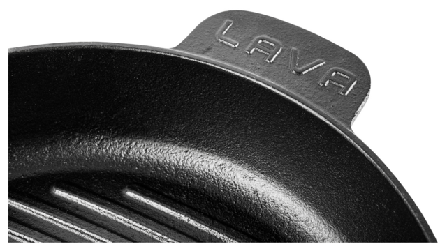 Сковорода-гриль LAVA d28 см, 1 л, чугун