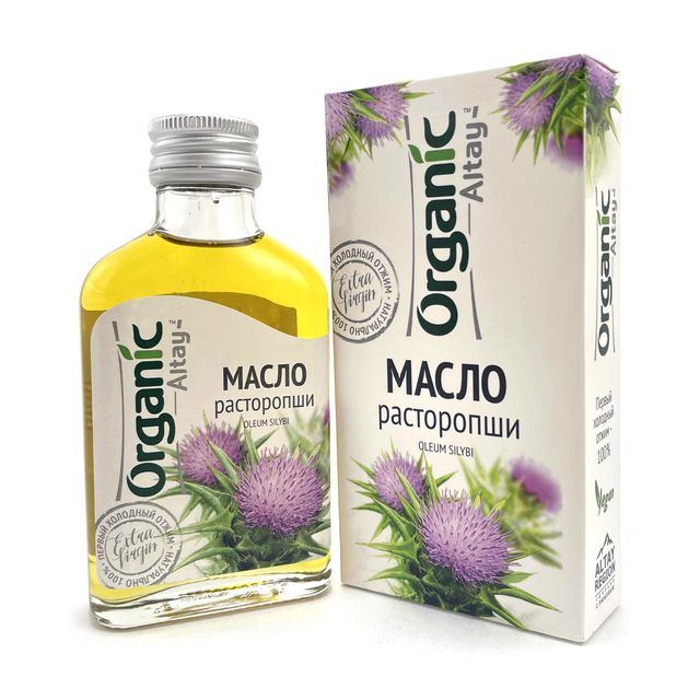 Масло Organic Altay расторопши, 100мл