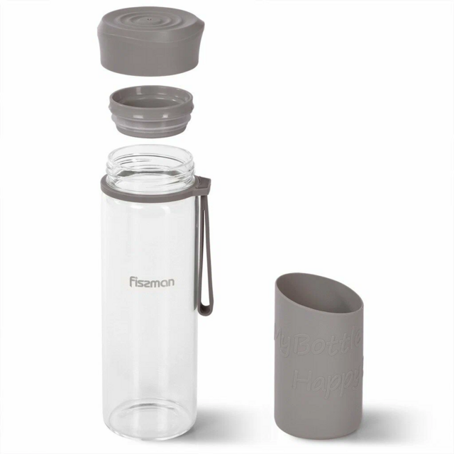 6399 FISSMAN Бутылка стеклянная 500 мл