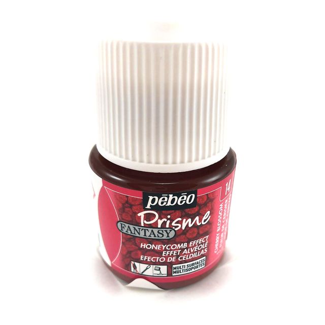 Краска "PEBEO" Fantasy Prisme с фактурным эффектом, вишневый, 45 мл