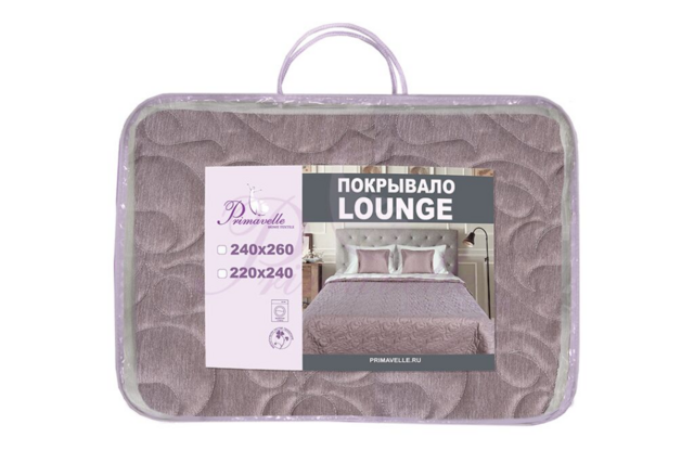 Покрывало Lounge Лепестки марсала, размер 220x240