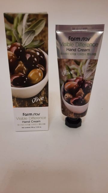 Крем для рук и ногтей FarmStay Olive Intensive Moisture Hand Nail Cream, с экстрактом оливы, 100 мл