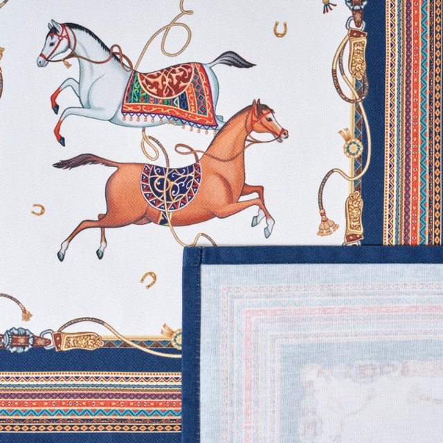 НАБОР САЛФЕТОК  2 ШТ "PASSAGE",40Х40СМ, 100% ХЛОПОК,БЕЛЫЙ,ТВИЛ