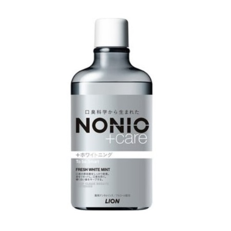 Ежедневный зубной ополаскиватель "Nonio + Care" с длительной защитой от неприятного запаха (с отбеливающим действием и освежающим ароматом фруктов и мяты) 600 мл