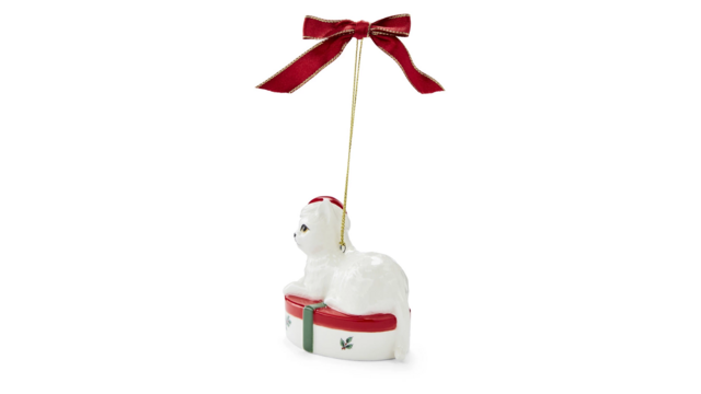 Украшение новогоднее Spode Котенок 7,5 см, керамика