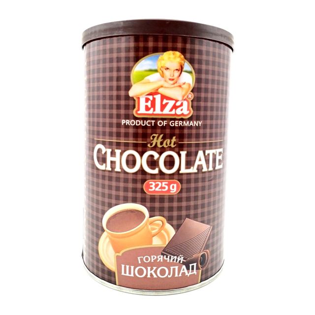 Горячий шоколад Elza, растворимый в порошке, 325 гр