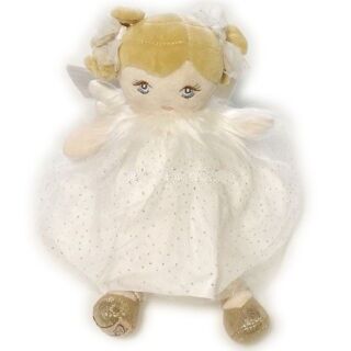 Кукла-ангел "Eterna & Estelle", 18 см (Eterna в белом платье)