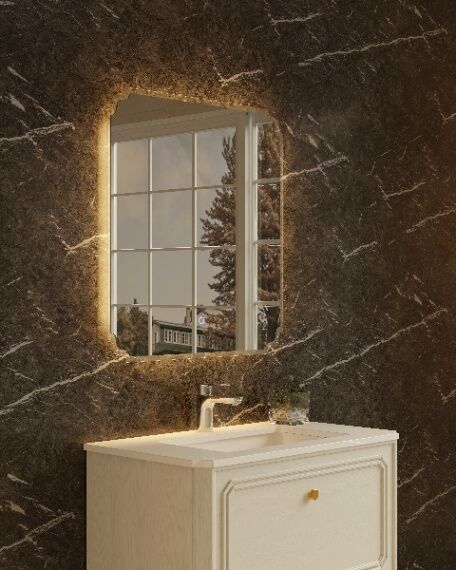 Зеркало с подсветкой Eternal Aura 70 прямоугольное, AEA07075M