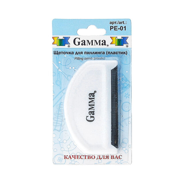 Gamma PE-01 Щеточка для пилинга в блистере, пластик