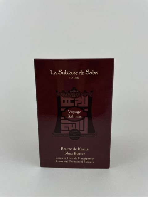 Твердое масло ореха Карите La Sultane De Saba  для тела Лотос/Франжипани 300 мл