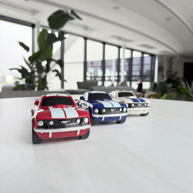 Игрушечная гоночная машинка Baghera Ford Mustang, черная