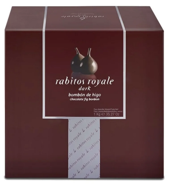 Rabitos Royale Инжир в темном шоколаде с трюфельным кремом 1 кг (Rabitos royale dark 1000 g)