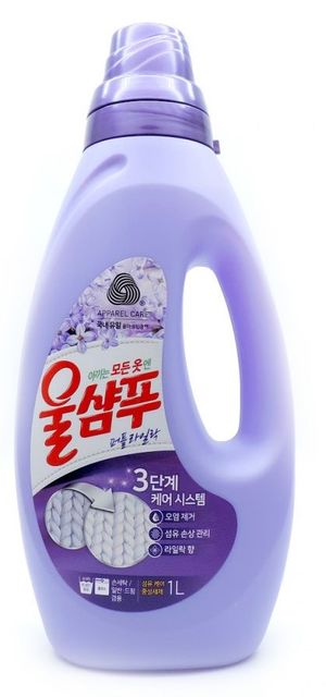 Жидкое средство для стирки Aekyung Wool Shampoo свежесть, 1000 мл