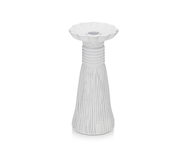 0247 FISSMAN Подсвечник 10х10х20см ( полирезин)