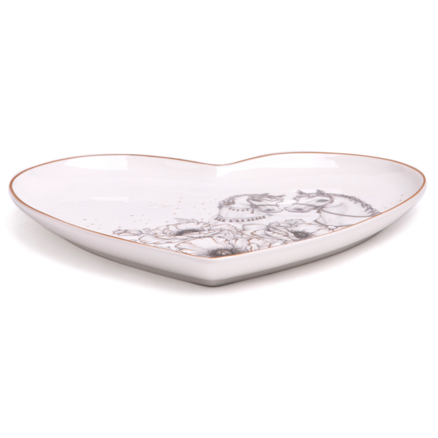 ТАРЕЛКА LEFARD "TOP STYLE" СЕРДЦЕ 21,5*2 СМ
