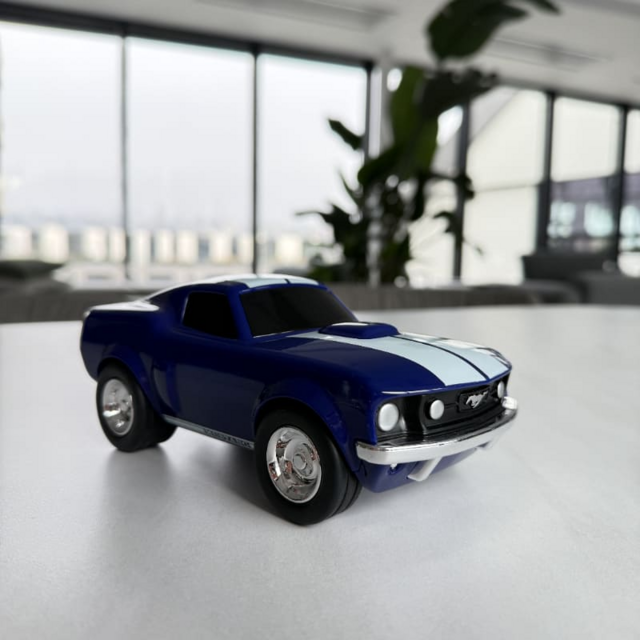 Игрушечная гоночная машинка Baghera Ford Mustang, синяя