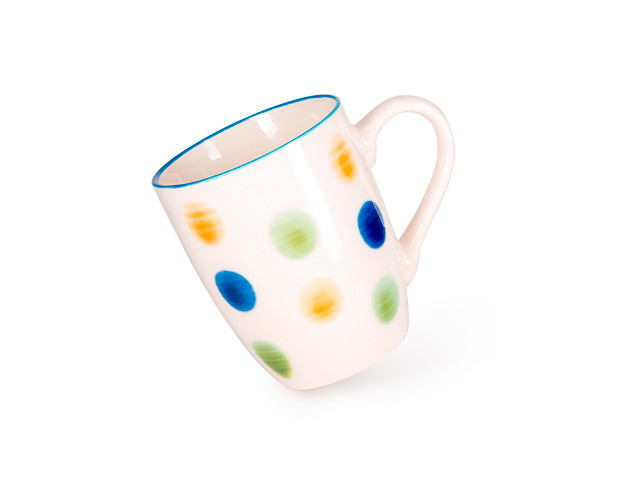 14142 FISSMAN Кружка 320мл (фарфор)