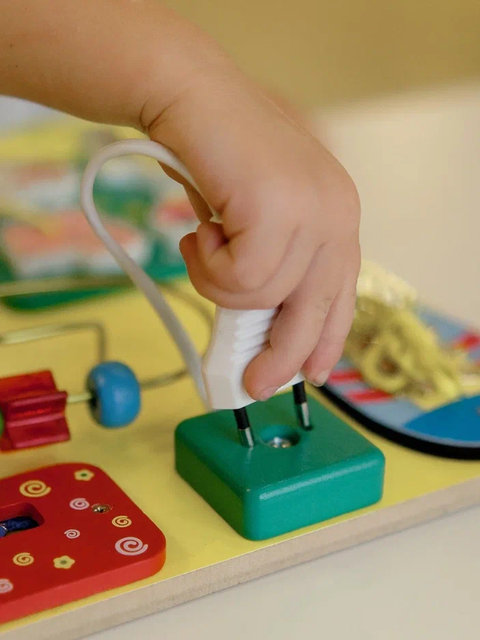 Бизиборд Непоседа, развивающая игрушка для детей, арт. ББ215