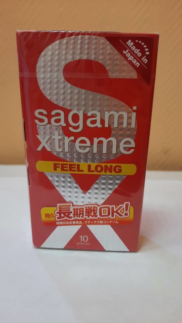 Презервативы Sagami Xtreme Feel Long, 10шт.
