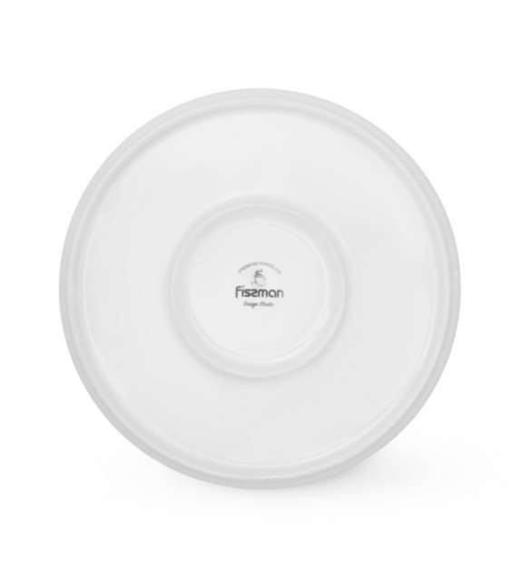 13696 FISSMAN Тарелка ELEGANTE 21см (фарфор)