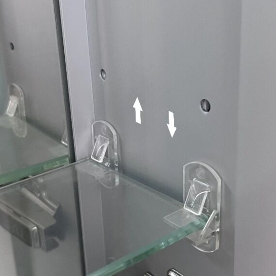 Зеркальный шкаф с подсветкой Oceanic Charm 120, AOC12080MC