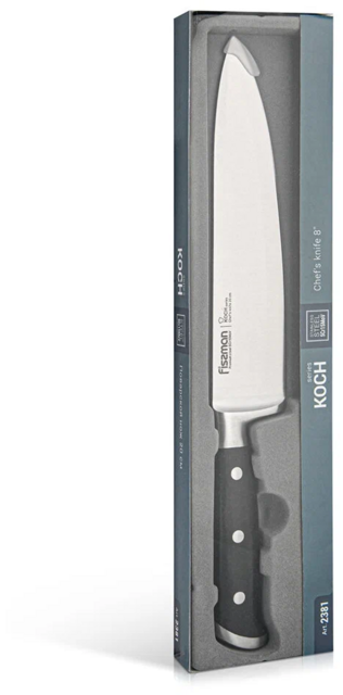 2381 FISSMAN Нож Поварской 20см KOCH (сталь X50CrMoV15)