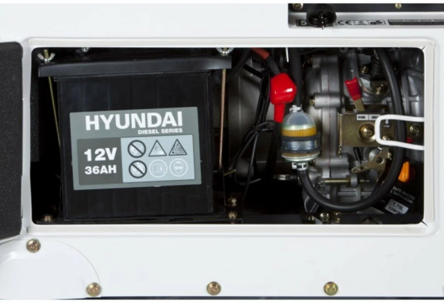 Дизельный генератор Hyundai DHY 8500 SE-T