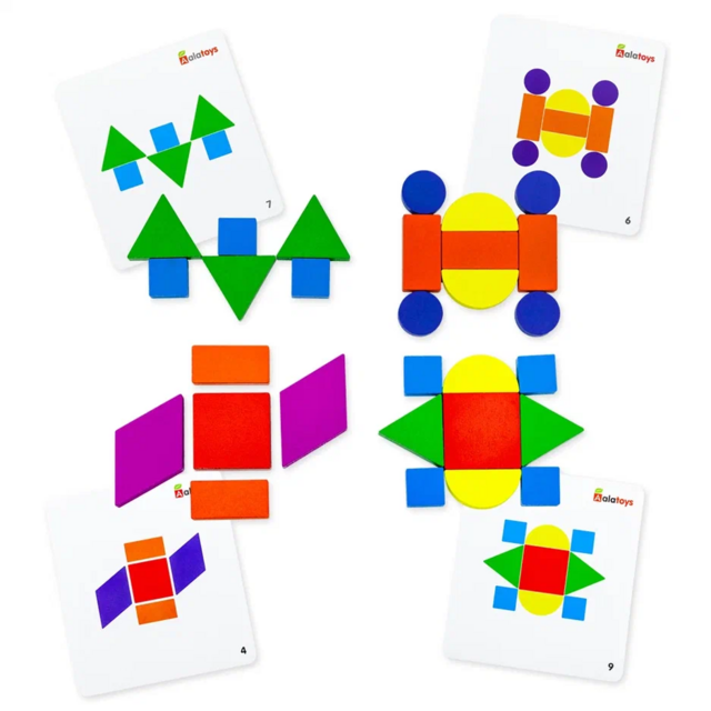 Мозаика Фигурки, развивающая игрушка для детей, арт. МКФ04