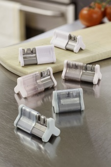 51122 Точилка механическая, двухэтапная для ножей, белая