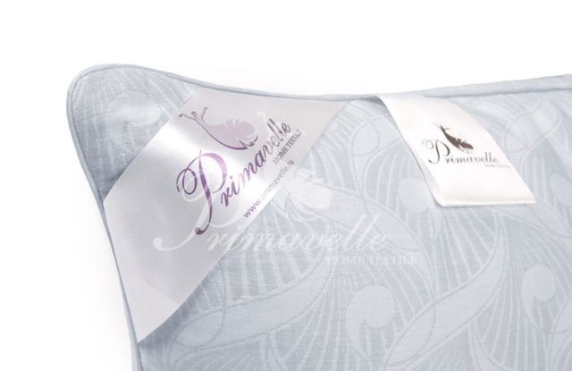 Подушка Organic Cotton,серо-голубой